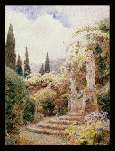 Flora e Pomona, Villa Arson, Nizza da George Samuel Elgood